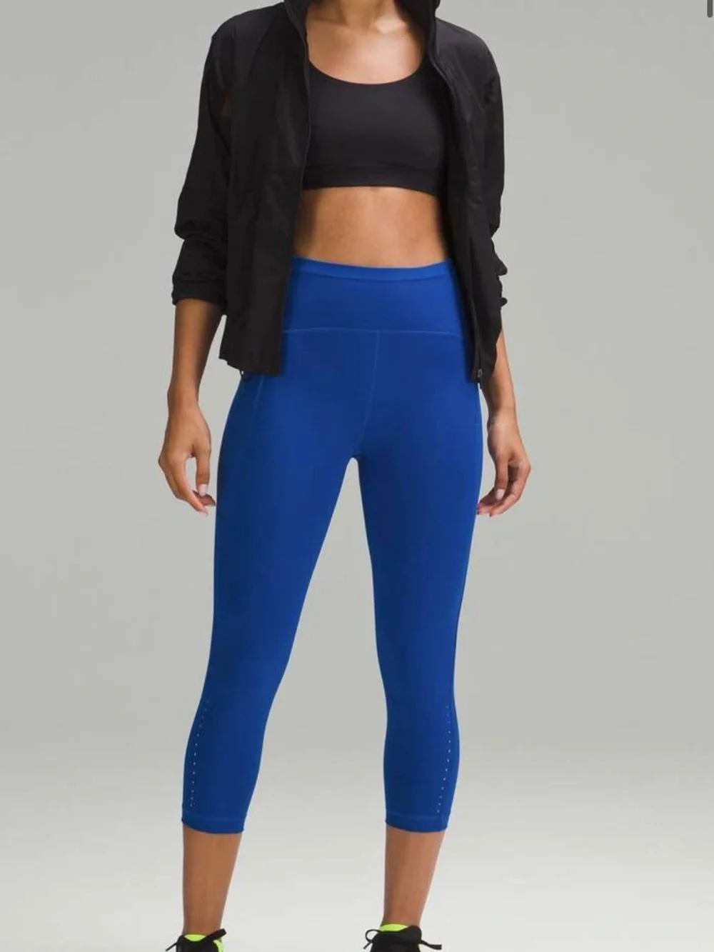 Lululemon Swift Speed High-Rise Leggings in Symphony Blue - Picture 1 of 14